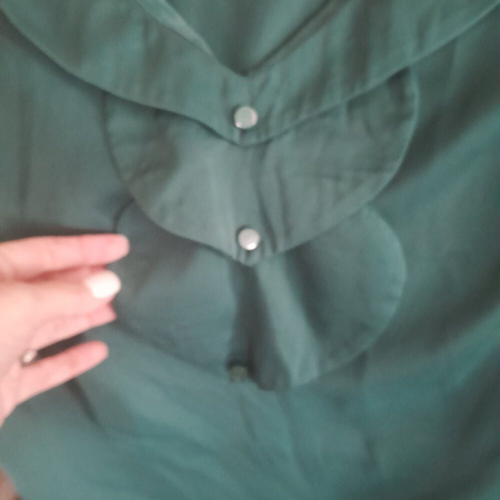 Modcloth 1x Secretary Top - Picture 3 of 3